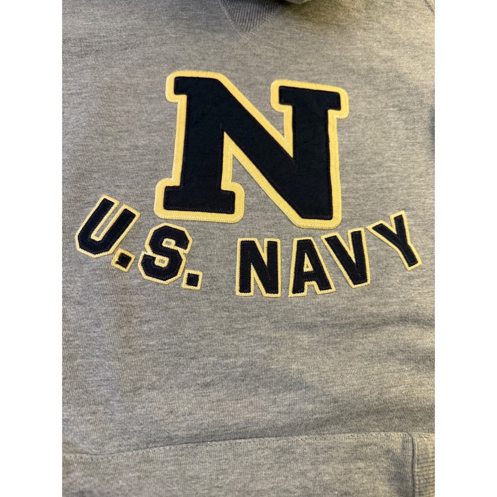 Champion US Navy Hoodie Pullover Sweatshirt Mens Size Large Hoodie - Picture 3 of 8